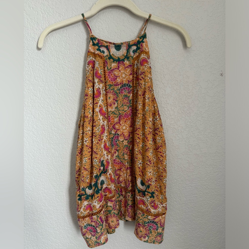 Anthropologie Akemi + Kin Embroidered Summer Blouse